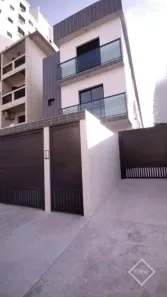 Casa de Condomínio com 2 Quartos à venda, 96m² no Campo Grande, Santos