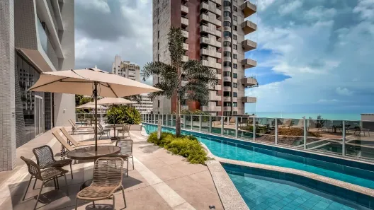 Apartamento com 2 Quartos para alugar, 63m² no Meireles, Fortaleza