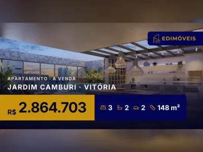 Apartamento com 3 Quartos à venda, 148m² no Jardim Camburi, Vitória