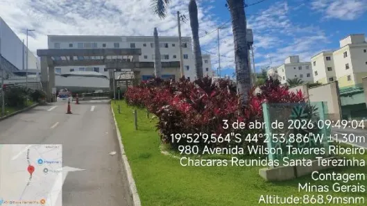 Apartamento com 2 Quartos à venda, 41m² no Chácaras Reunidas Santa Terezinha, Contagem