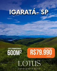 Lote/Terreno à venda, 600m² no Jardim Wanda, Taboão da Serra