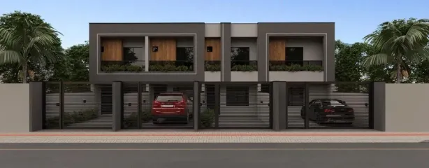 Sobrado com 2 Quartos à venda, 74m² no Saguaçu, Joinville