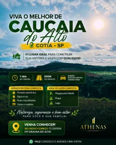 Lote/Terreno à venda, 500m² no Jardim São Luiz (Caucaia do Alto), Cotia