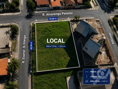 Lote/Terreno à venda, 1200m² no Parque Balneário Poiares, Caraguatatuba