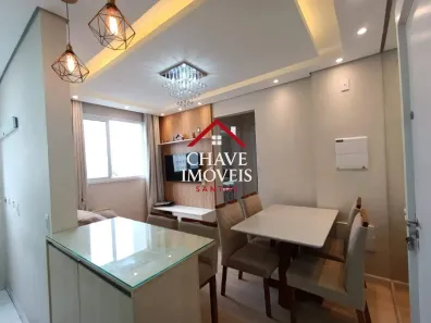 Apartamento com 2 Quartos à venda, 40m² no Areia Branca, Santos