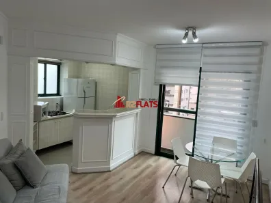 Flat com 1 Quarto para alugar, 40m² no Itaim Bibi, São Paulo