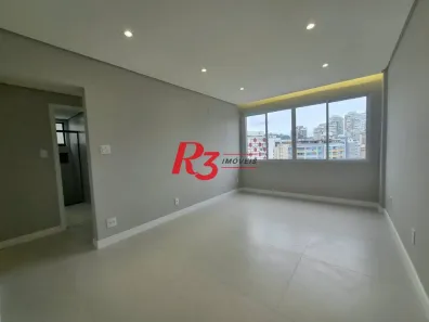 Apartamento com 2 Quartos à venda, 75m² no Gonzaga, Santos