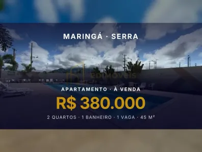 Apartamento com 2 Quartos à venda, 45m² no Maringá, Serra