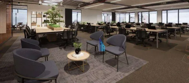 Sala Comercial para alugar, 684m² no Pinheiros, São Paulo