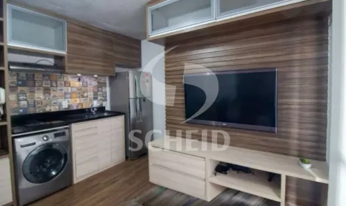 Apartamento com 1 Quarto para alugar, 33m² no Santo Amaro, São Paulo