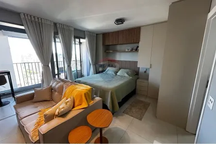 Apartamento com 1 Quarto para alugar, 38m² no Vila Firmiano Pinto, São Paulo