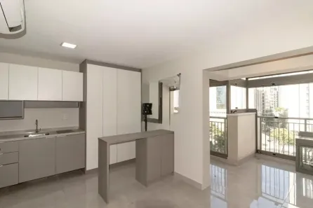 Kitnet com 1 Quarto à venda, 35m² no Indianópolis, São Paulo