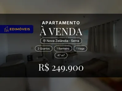 Apartamento com 2 Quartos à venda, 47m² no Nova Zelândia, Serra