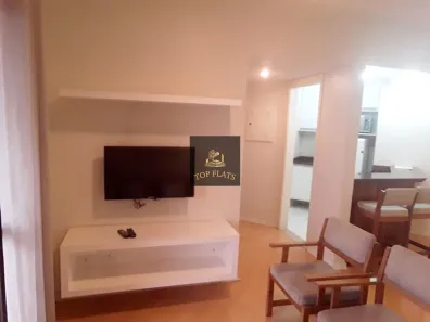 Flat com 1 Quarto para alugar, 40m² no Vila Nova Conceição, São Paulo