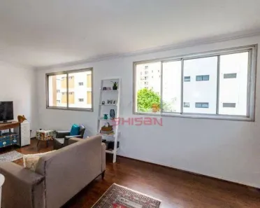 Apartamento com 3 Quartos para alugar, 103m² no Moema, São Paulo
