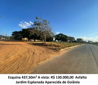 Lote/Terreno à venda, 437m² no Jardim Esplanada, Aparecida de Goiânia
