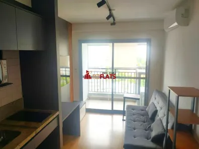 Apartamento com 1 Quarto para alugar, 28m² no Indianópolis, São Paulo
