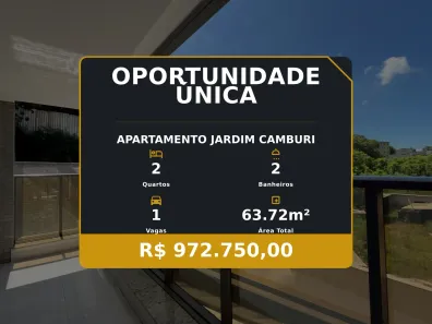 Apartamento com 2 Quartos à venda, 63m² no Jardim Camburi, Vitória