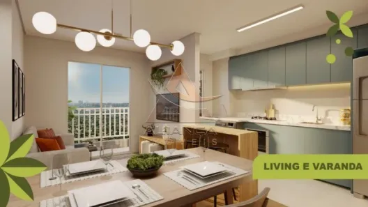 Apartamento com 2 Quartos à venda, 48m² no Condomínio Evidence Resort, Ribeirão Preto