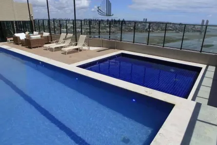 Apartamento com 1 Quarto para alugar, 36m² no Pina, Recife