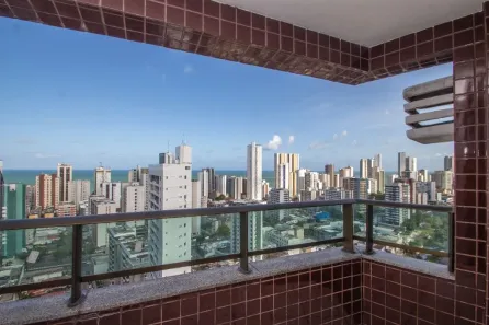 Apartamento com 3 Quartos para alugar, 94m² no Boa Viagem, Recife
