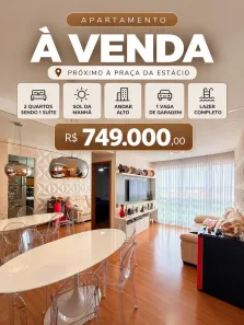 Apartamento com 2 Quartos à venda, 60m² no Jardim Camburi, Vitória