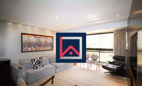 Apartamento com 3 Quartos para alugar, 125m² no Indianópolis, São Paulo
