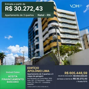 Apartamento com 3 Quartos à venda, 272m² no Candelária, Natal