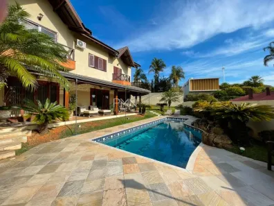 Casa de Condomínio com 4 Quartos à venda, 398m² no Sítio Recreio dos Cafezais, Valinhos