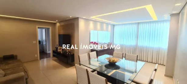 Apartamento com 4 Quartos para alugar, 140m² no Buritis, Belo Horizonte