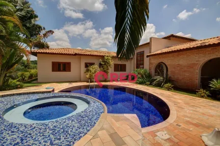 Casa de Condomínio com 4 Quartos para venda ou aluguel, 450m² no Fazenda Alvorada, Porto Feliz