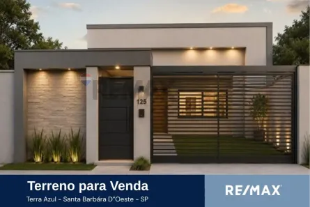 Lote/Terreno à venda, 200m² no Terrazul SM, Santa Bárbara D'Oeste