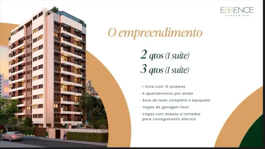 Apartamento com 3 Quartos à venda, 62m² no Parnamirim, Recife