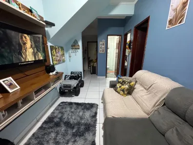 Casa de Condomínio com 2 Quartos à venda, 50m² no Samambaia, Praia Grande