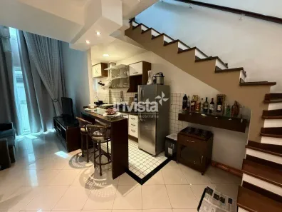 Apartamento com 1 Quarto à venda, 69m² no Gonzaga, Santos