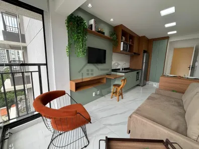 Apartamento com 1 Quarto para alugar, 31m² no Pinheiros, São Paulo