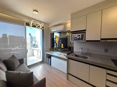 Flat com 1 Quarto para alugar, 40m² no Campo Belo, São Paulo