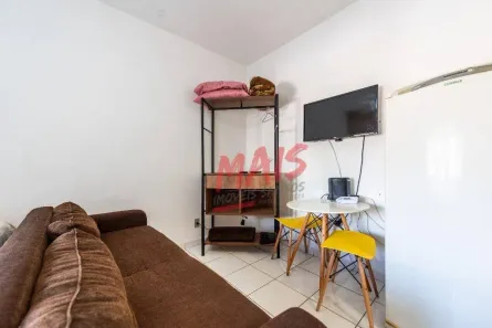Kitnet para alugar, 30m² no Aparecida, Santos