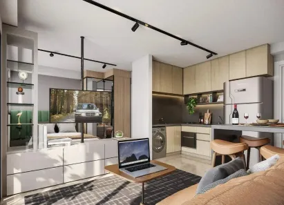 Apartamento com 1 Quarto à venda, 33m² no Jardim Esplanada, São José dos Campos