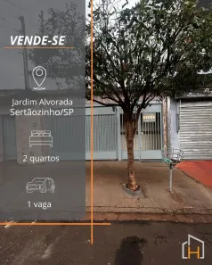 Casa com 2 Quartos à venda, 76m² no Alvorada, Sertãozinho