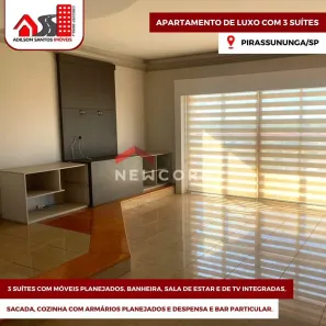 Apartamento com 3 Quartos à venda, 148m² no Centro, Pirassununga