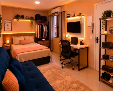 Apartamento com 1 Quarto à venda, 29m² no Gonzaga, Santos