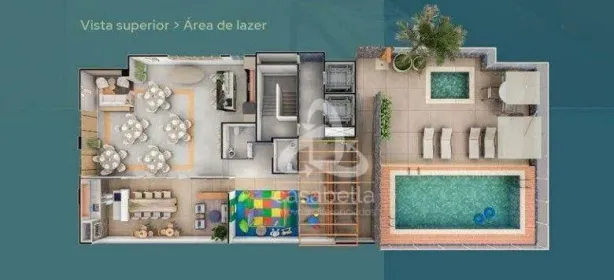 Apartamento com 2 Quartos à venda, 71m² no Campo Grande, Santos
