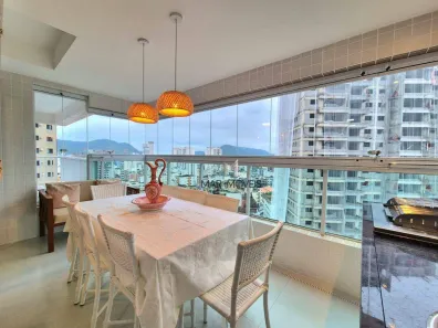 Apartamento com 2 Quartos para alugar, 74m² no Vila Alzira, Guarujá