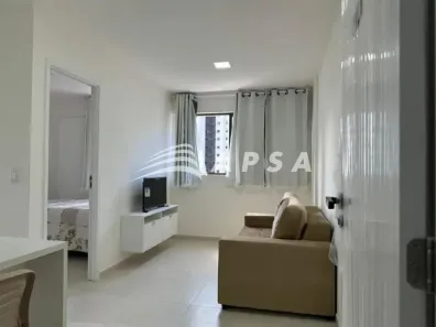 Flat com 1 Quarto para alugar, 33m² no Graças, Recife