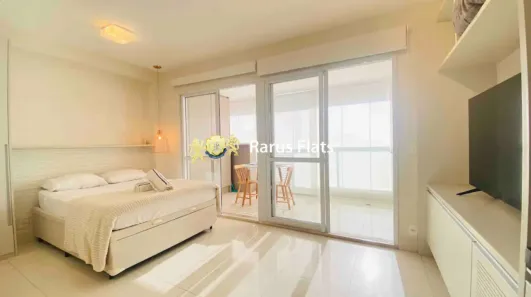 Flat com 1 Quarto para alugar, 33m² no Brooklin Paulista, São Paulo