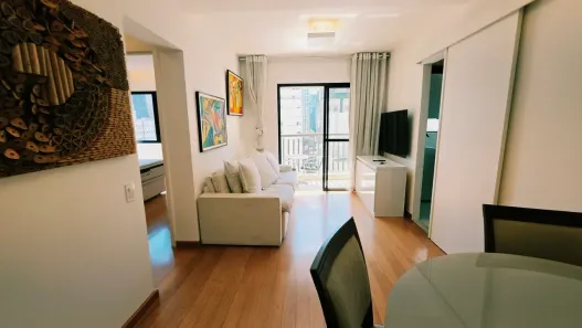 Apartamento com 1 Quarto para alugar, 45m² no Jardim Paulista, São Paulo