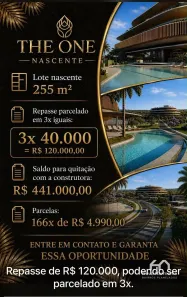 Lote/Terreno à venda, 255m² no Forquilha, São Luís