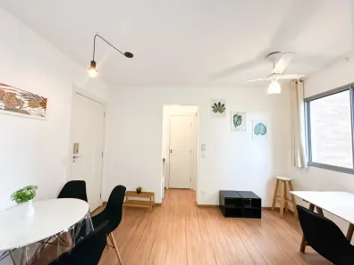 Apartamento com 1 Quarto para alugar, 30m² no Várzea da Barra Funda, São Paulo