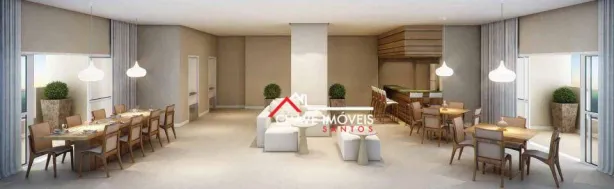 Apartamento com 3 Quartos à venda, 88m² no Campo Grande, Santos